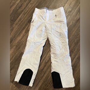 Spyder Women’s Ski Snowboard Winter Pants White 14